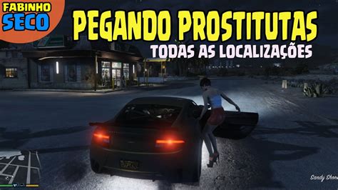 Como Pegar Prostitutas no GTA V / Todas As Localizações Das。